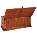 Storage Chest Brown Solid Acacia wood, MDF 90 cm x 45 cm x 40 cm 247242