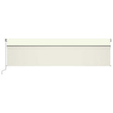 Manual Retractable Awning with Blind 6x3m Cream 3069477