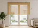 Roller Blind Natural 130 x 220 cm Bamboo 42040581