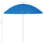 Hawaii Beach Parasol Blue 300 cm 314696