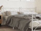 Metal Replace Headboard White 150cm 376585