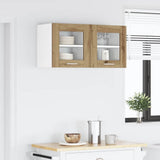 Hanging Cabinet Riga 2 pcs Artisan Oak 40 x 31 x 40 cm 884209