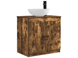 Bathroom Vanity with Sink Smoked Oak 54 x 35 x 83 cm 890118