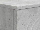 Bathroom Sink Cabinet ALKMAAR Concrete Grey 82 x 41x 59 cm 896138