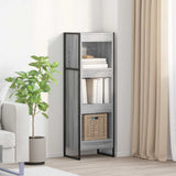 Book Cabinet Grey Sonoma 40 x 30 x 121 cm Engineered Wood 886369
