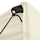 Party Tent Folding Cream 291 x 291 x 315 cm Oxford Fabric 42023563