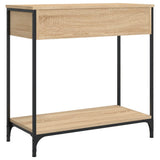 Console Table Sonoma Oak 75x34.5x75 cm Engineered Wood 834176