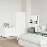 Storage Cabinet 80 x 48 x 57 cm Engineered Wood White 888817