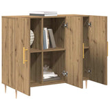 Sideboard Artisan Oak 90 x 34 x 80 cm Engineered Wood 869077