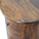 3 Drawer Chestnut Drum IN1823