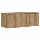 TV Cabinet Artisan Oak 80x34x30 cm Engineered Wood 856013