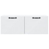 Wall-Mounted TV Cabinet White 78.5 x 31 x 30 cm Engineered Wood 898715