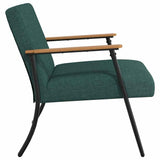 Armchair Dark Green 59 x 75 x 78 cm Fabric 42017666