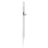 Wall-Mounted Coat Rack White 100 x 10 x 100 cm Engineered wood 874507