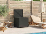 Cushion Box 55 x 55 x 69 cm steel 42026739