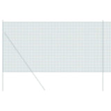 Welded Wire Fence Green 1 x 100 m Steel 42005142