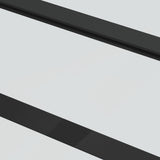 Sliding Door with Hardware Set ESG Glass&Aluminium 102x205 cm 3081954