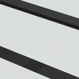 Sliding Door with Hardware Set ESG Glass&Aluminium 102x205 cm 3081954