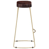 Gavin Bar Stools 2 pcs Solid Mango Wood 247835