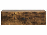 Wall-Mounted Bedside Cabinet 2 pcs Smoked Oak 49 x 34.5 x 20 cm 899136