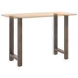 Bar Table Legs Natural Steel 2 pcs 50x cm Steel 4013331