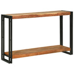 Console Table Brown 120 x 33 x 75 cm Solid acacia wood 4104734