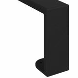 Furniture Feet 12 pcs Black 596 x 40.5 x 100 mm Iron 864819