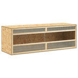Terrarium Natural Wood Finish Engineered wood, Glass, Steel Large 170883