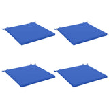 4-Piece Seat Cushions SOEST 4 pcs 100% Polyester Royal Blue 944792