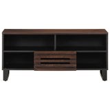 TV Cabinet Brown 100x34x46 cm Solid Wood Mango 377516