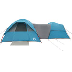 ZNTS Camping Tent 5-Person Blue Waterproof 4009588