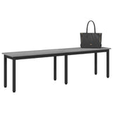 Bench Grey Sonoma 160 x 35 x 45 cm Engineered Wood 892605