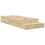 Storage Bed Frame with Drawer Sonoma Oak 236.5 x 90 x 31.5 cm 3335607