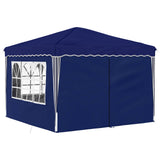 Pop-up Party Tent 288 x 288 x 245 cm Blue Oxford Fabric 42019769