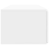 Wall-Mounted TV Cabinet High Gloss White 98 x 41 x 30 cm 898359