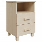 Bedside Cabinets HAMAR 2 pcs Honey Brown 40x35x62 cm Solid Wood 340416