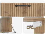 Wall-Mounted TV Cabinet Artisan Oak 78.5 x 31 x 30 cm 899064