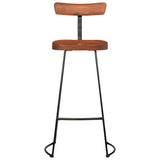 Bar Stools 2 pcs 49x43x103 cm Solid Wood Mango 4013524