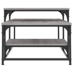 ZNTS Coffee Table Grey Sonoma 102x60x45 cm Engineered Wood 835317