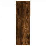 TV Cabinets with LED Lights 2 pcs Smoked Oak 40.5x30x90 cm 837052