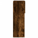 TV Cabinets with LED Lights 2 pcs Smoked Oak 40.5x30x90 cm 837052