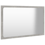 ZNTS 2 Piece Bathroom Furniture Set Concrete Grey Engineered Wood 804876