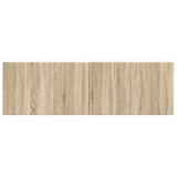Wall-Mounted Headboard BREDA Sonoma Oak Engineered Wood 897607