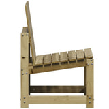 3 Piece Garden Lounge Set Impregnated Wood Pine 832624