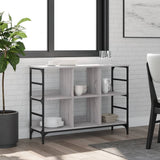 Sideboard Grey Sonoma 102x32x73.5 cm Engineered Wood 837725