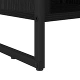 Book Cabinet Black Oak 99.5 x 30 x 108.5 cm Engineered Wood 886534
