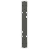 Coffee Table Legs 2 pcs Anthracite 50x cm Steel 4012686