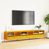 TV Cabinet Mustard Yellow 202x39x43.5 cm Cold-rolled Steel 3307158