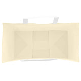 Paper Bags 250 pcs with Handles Yellow 32x17x25 cm 4102013
