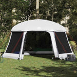 ZNTS Pool Tent with Removable Fly & Mesh Walls Grey 512x458 cm 4100627